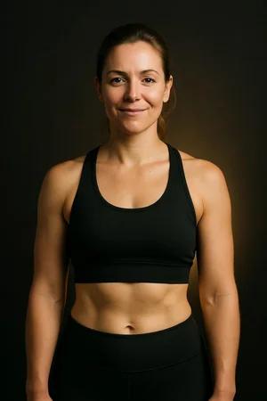 Fit female professional